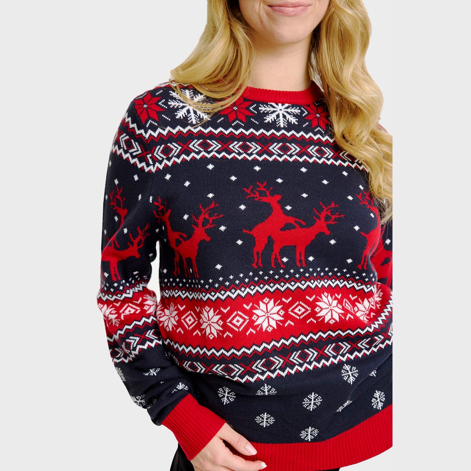 Trendy Reindeer maglione natalizio – Donna